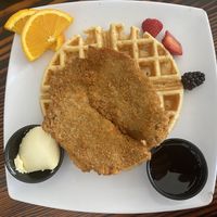 Top view  at Souley Vegan in Oakland