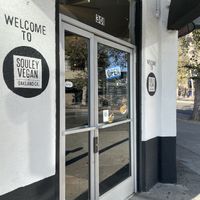 Door  at Souley Vegan in Oakland