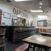 Back dining area  at Souley Vegan in Oakland