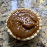 Mini sweet potato pie!   at Souley Vegan in Oakland