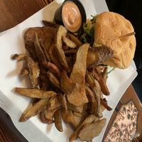 Burger  at Souley Vegan in Oakland