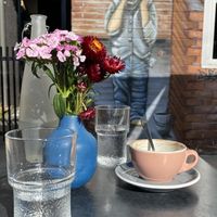 cute outdoor seating  at Briki in Thornbury