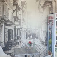 Mural inside at Briki in Thornbury