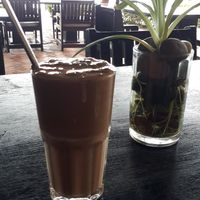 Choco smoothie at Alchemy in Koh Samui