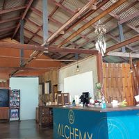 Very nice and traditional interior at Alchemy in Koh Samui