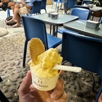   at Gelateria k2 in Alghero