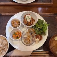 “jimi-jimi” set meal   at Con Brio in Fujiyoshida