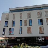 Modern exterior at Das Ufer in Steyr