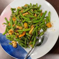 Spicy beans, so good with the Mapo Tofu. at Formosa Garden in East Perth