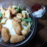 Ensalada césar vegana :)))) at Pans & Company in Caceres