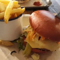 Beyond meat burguer at BrewDog in St Andrews