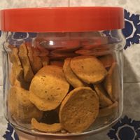 Vegan Savory biscuits, tomatoes and capers  at Negozio Leggero in Rome