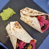 Fajitad Vegan at Campomar in San Vicente De La Barquera