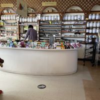 Inside  at Back to Nature in St Croix