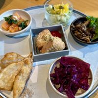 Vegan set meal  at Revive Kitchen Three - Hibiya Midtown in Tokyo