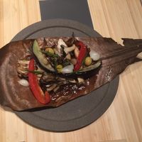 Main course at Revive Kitchen Three - Hibiya Midtown in Tokyo