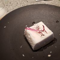 This is the best tofu I have ever had. The appetizer at Revive Kitchen Three - Hibiya Midtown in Tokyo