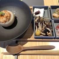 Lunch plate. Nice and cozy. at Revive Kitchen Three - Hibiya Midtown in Tokyo