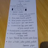 Summer Ozen Platter - September 2020 at Revive Kitchen Three - Hibiya Midtown in Tokyo