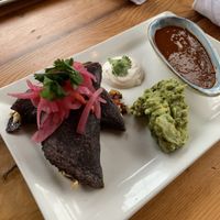 Vegan quesadilla  at El Grito Taqueria in Seattle