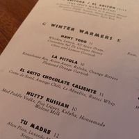 Can’t wait to try the nutty Russian next time! at El Grito Taqueria in Seattle