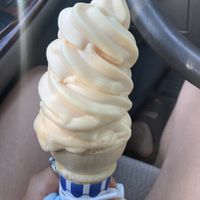 Orange creemee at Al's French Frys in South Burlington