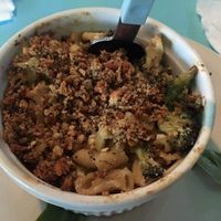 Broccoli mac and cheese at Counter Culture in Austin