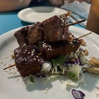 Korean bbq skewer at Counter Culture in Austin
