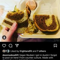 Still think about the amazing Reuben from time to time… at Counter Culture in Austin