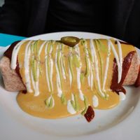 Smothered Burrito at Counter Culture in Austin
