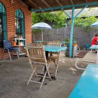 patio at Counter Culture in Austin