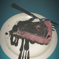 Blood Orange Chocolate Cheesecake  at Counter Culture in Austin