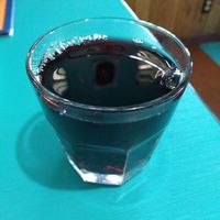 Glass of Pinot Noir Wine at Counter Culture in Austin
