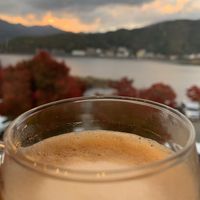 Soy latte at Ku in Fujikawaguchiko