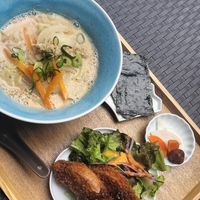 Ramen set at Prana in Osaka