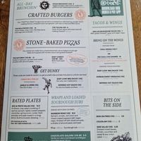 Menu as at 28/07/24 at The Salutation in Tynemouth