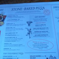 Menu part 7. at The Salutation in Tynemouth