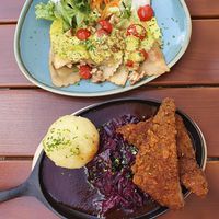 Main dishes at Bodhi in Ulm