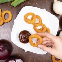 Onion Rings. at Bodhi in Ulm