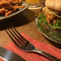 Pulled Jackfruit Burger 🍔  at Bodhi in Ulm