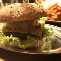 BeyondMeat Burger 🍔 😋🌱💚 at Bodhi in Ulm