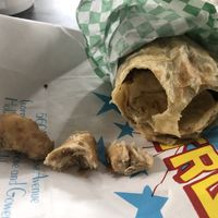 Served real chicken in their vegan chicken fajita  at Astroburger in Hollywood