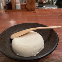 Tofu appetizer  at Gonpachi - Nishiazabu in Tokyo