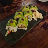 Vegan rolls at Gonpachi - Nishiazabu in Tokyo