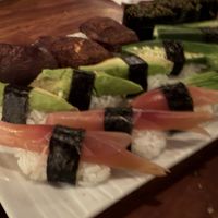 Assorted sushi  at Gonpachi - Nishiazabu in Tokyo