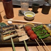 Grilled veg at Gonpachi - Nishiazabu in Tokyo