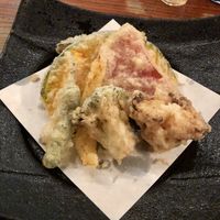 Vegetable tempura at Gonpachi - Nishiazabu in Tokyo