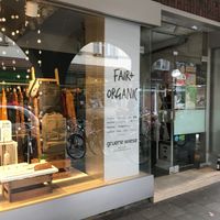 front doors and windows showing philosophy at Gruene Wiese in Muenster