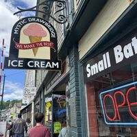   at Mystic Drawbridge Ice Cream in Mystic