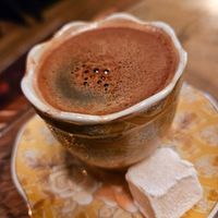 Turkish coffee at Limoo Juice in Montreal